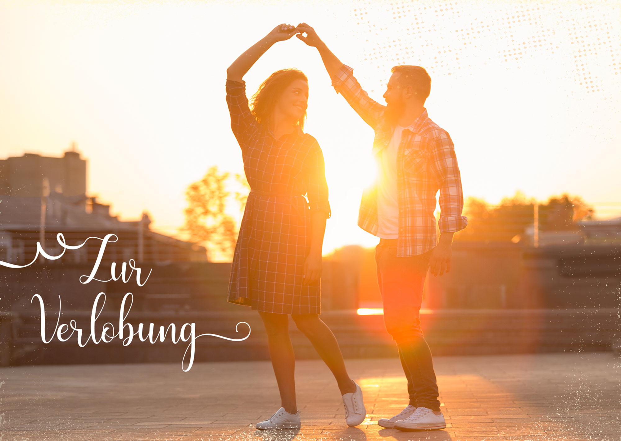 Faltkarte - Zur Verlobung (Alles, was ihr tut)