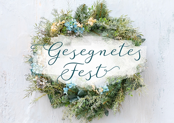 Postkarte - Gesegnetes Fest