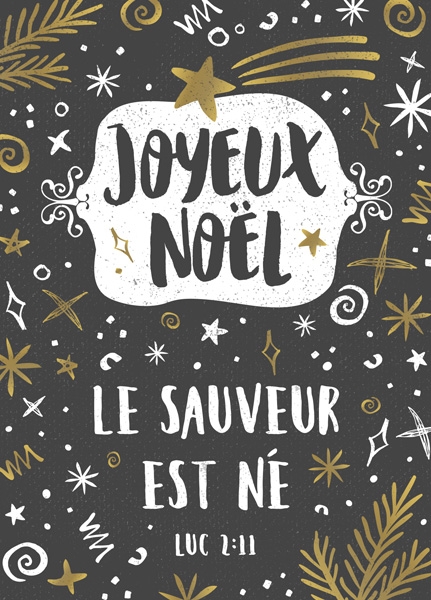 XL-Postkarte Big Blessing - Le sauveur