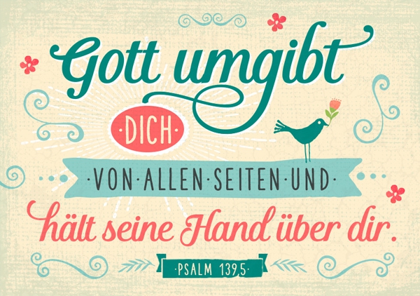 Mini - Gott umgibt dich von allen Seiten
