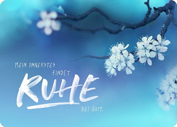 XL-Postkarte Big Blessing - Ruhe