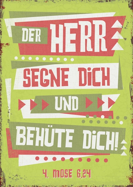 Postkarte - Segne und behüte