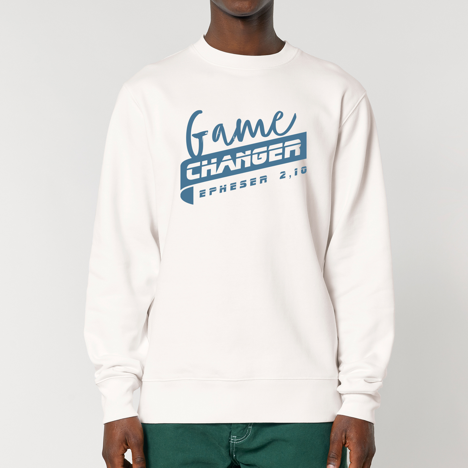 Sweater Gamechanger (weiß)-S