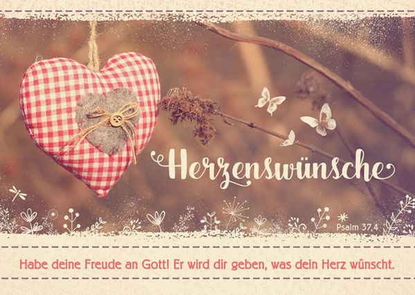 Postkarte - Freude an Gott