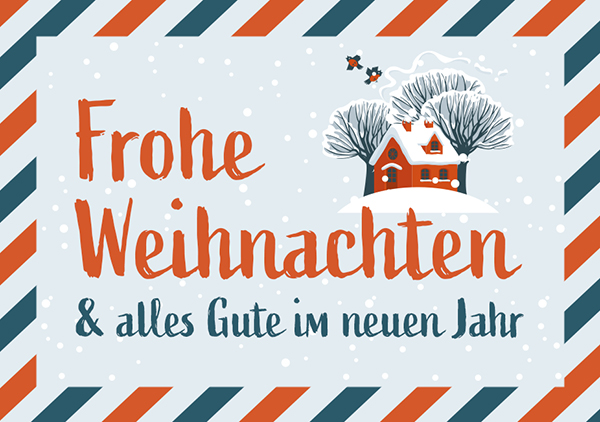 Mini - Frohe Weihnachten und alles Gute