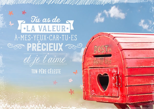 Postkarte - Précieux