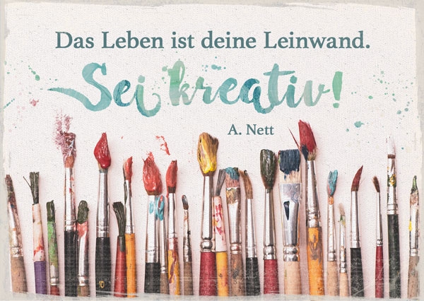 Postkarte - Kreativ