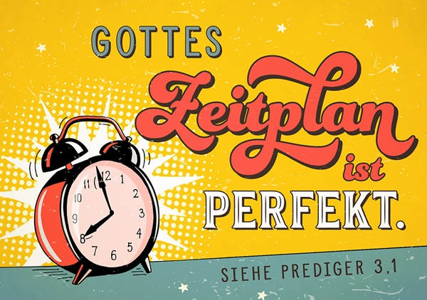 Mini - Gottes Zeitplan